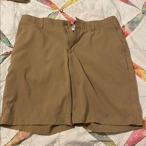 Men's Khaki Golf Shorts